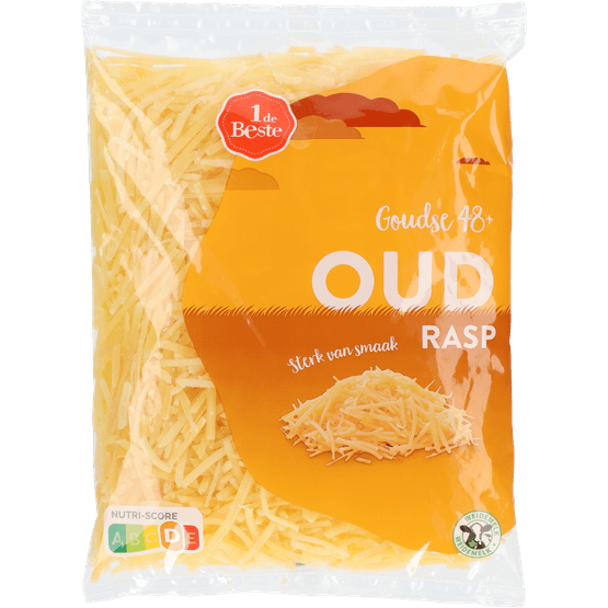 Foto van 1 de Beste Rasp oud 48+ op witte achtergrond