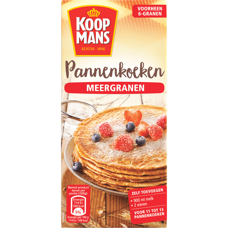 Koopmans Mix voor pannenkoeken meergranen