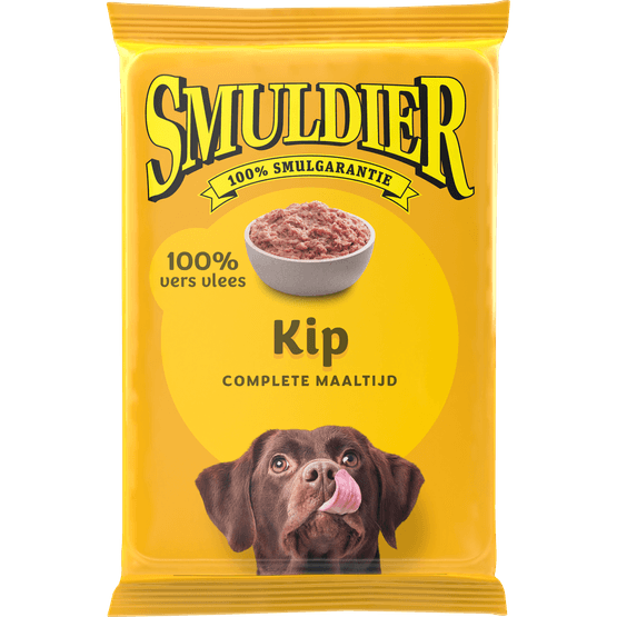 Foto van Smuldier Kip compleet op witte achtergrond