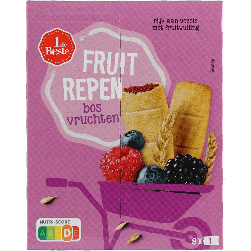 1 De Beste Fruitrepen bosvruchten