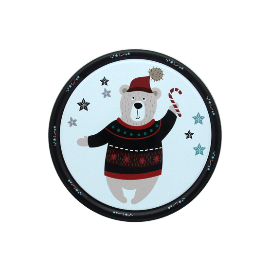 Foto van Hamlet Winter woodland op witte achtergrond