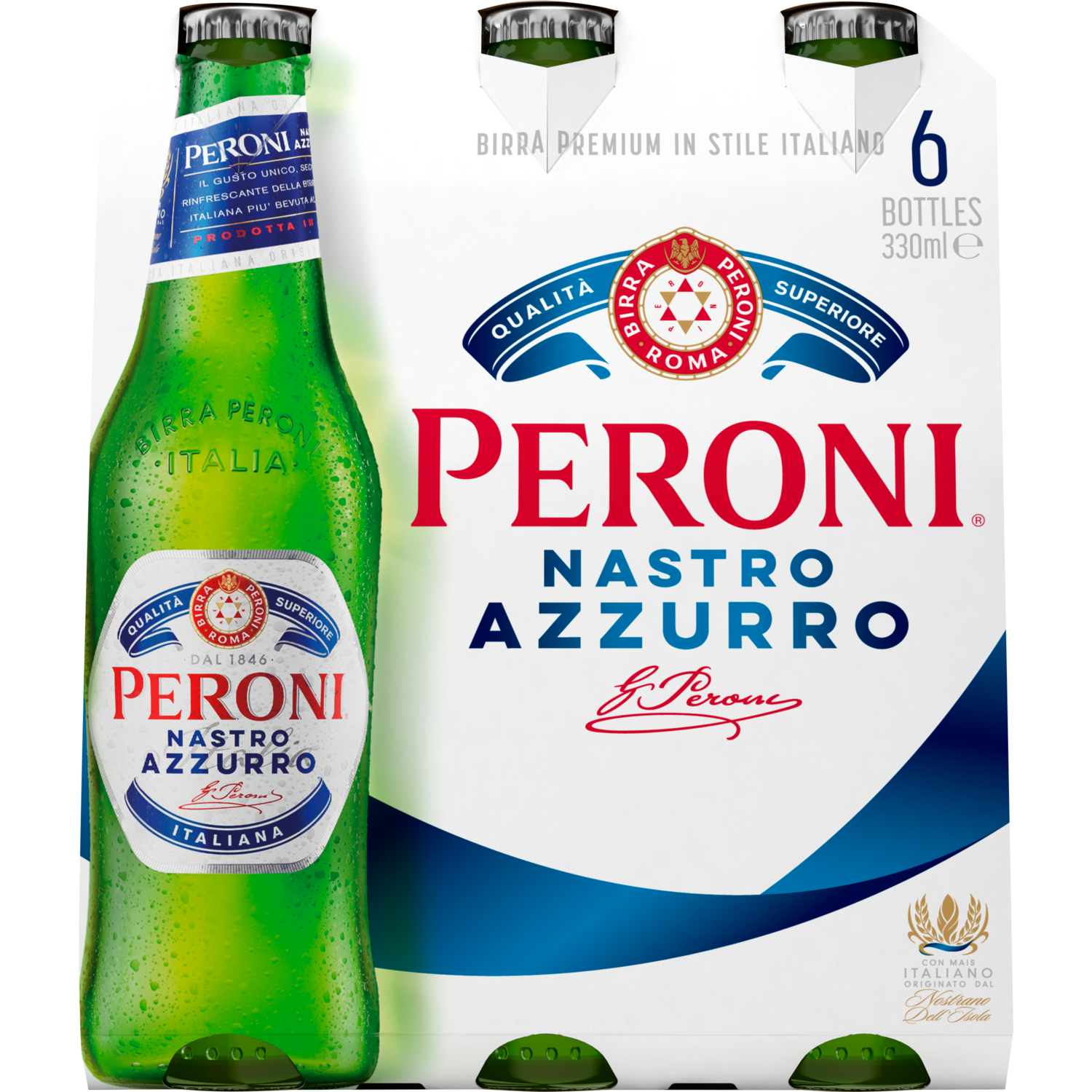 Peroni Nastro azzurro 6-pack