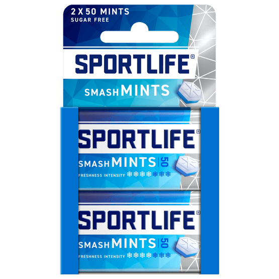 Foto van Sportlife Mints smash 2 st. op witte achtergrond