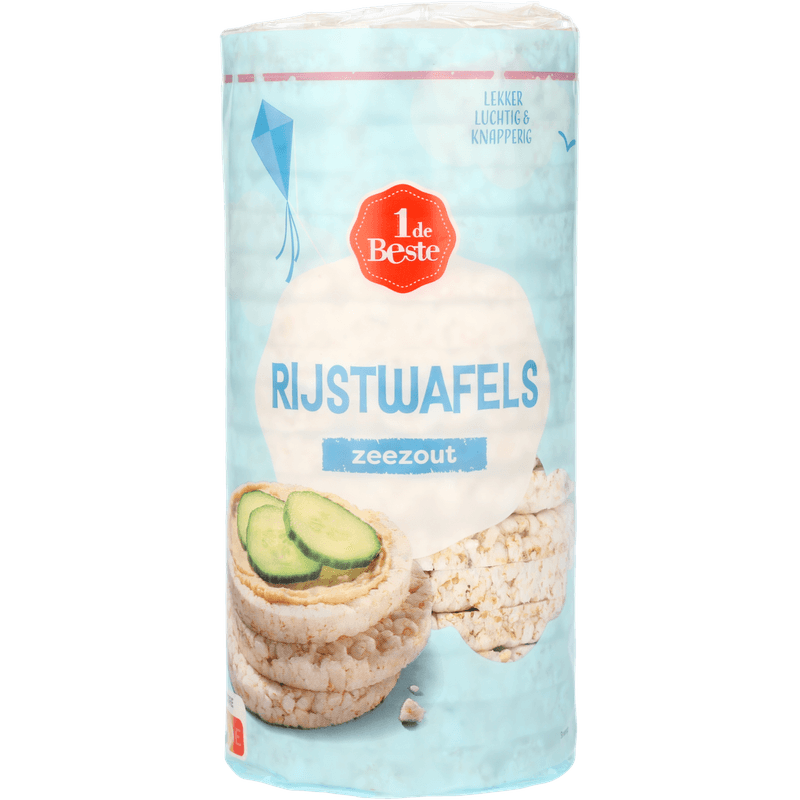 1 De Beste Rijstwafels dun met zeezout