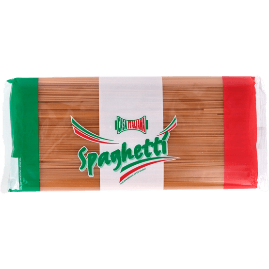 Foto van Casa Italiana Spaghetti op witte achtergrond