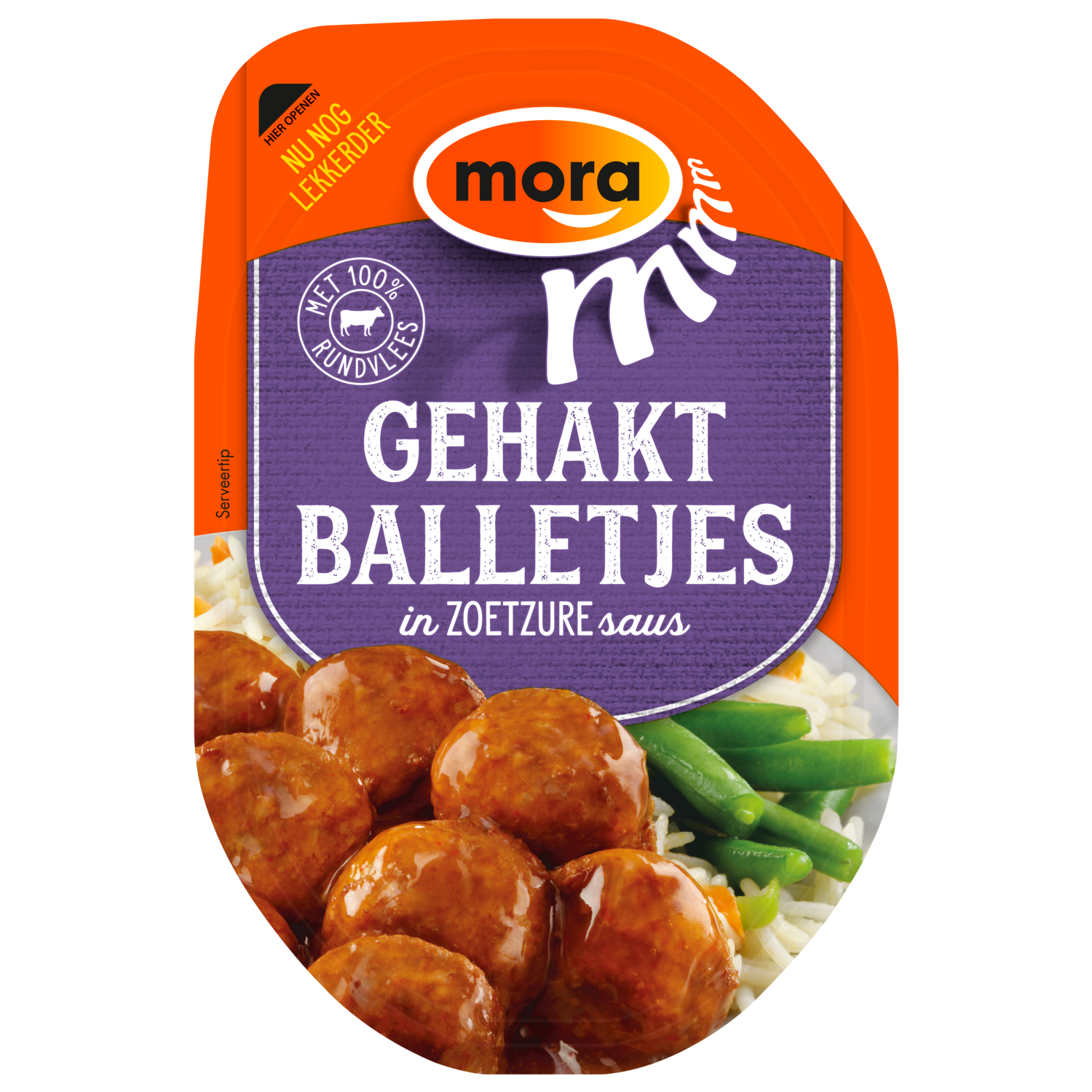 Mora Gehaktballetjes in Zoetzure Saus 160 g