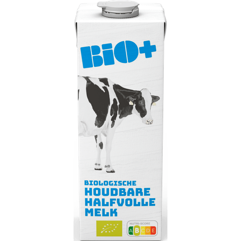 Biologische houdbare halfvolle melk