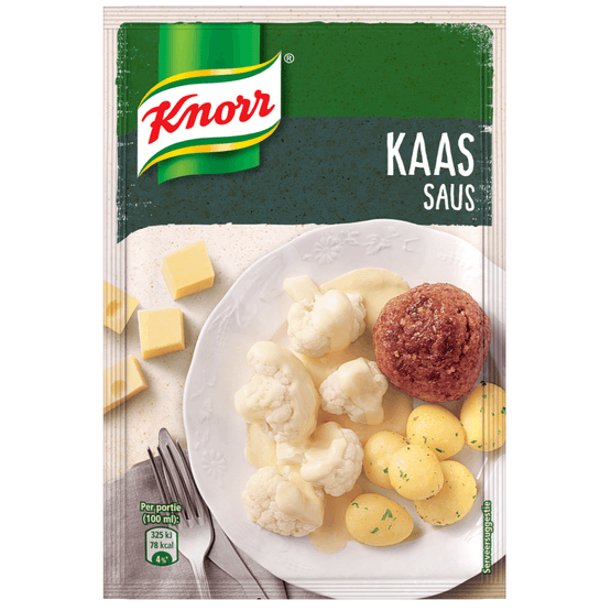 Foto van Knorr Kaassaus op witte achtergrond