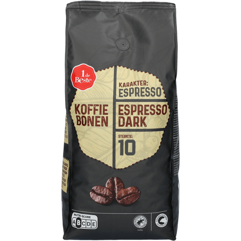 1 De Beste Koffiebonen dark espresso