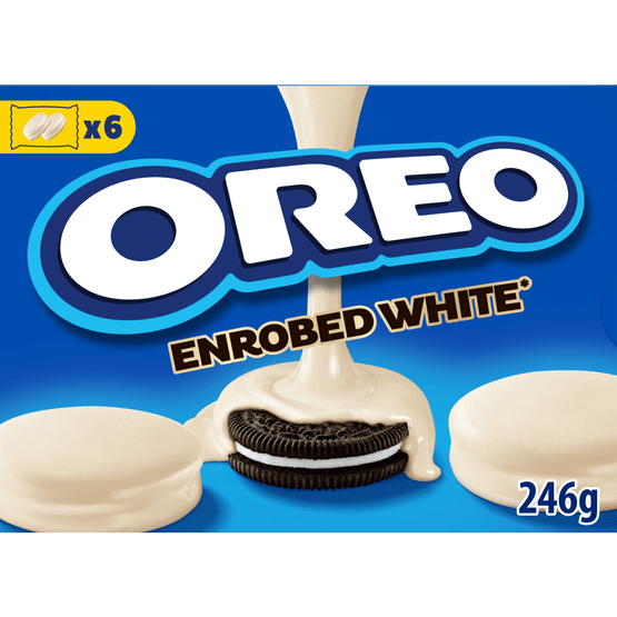 Foto van Oreo White choc 6 x 2 stuks op witte achtergrond