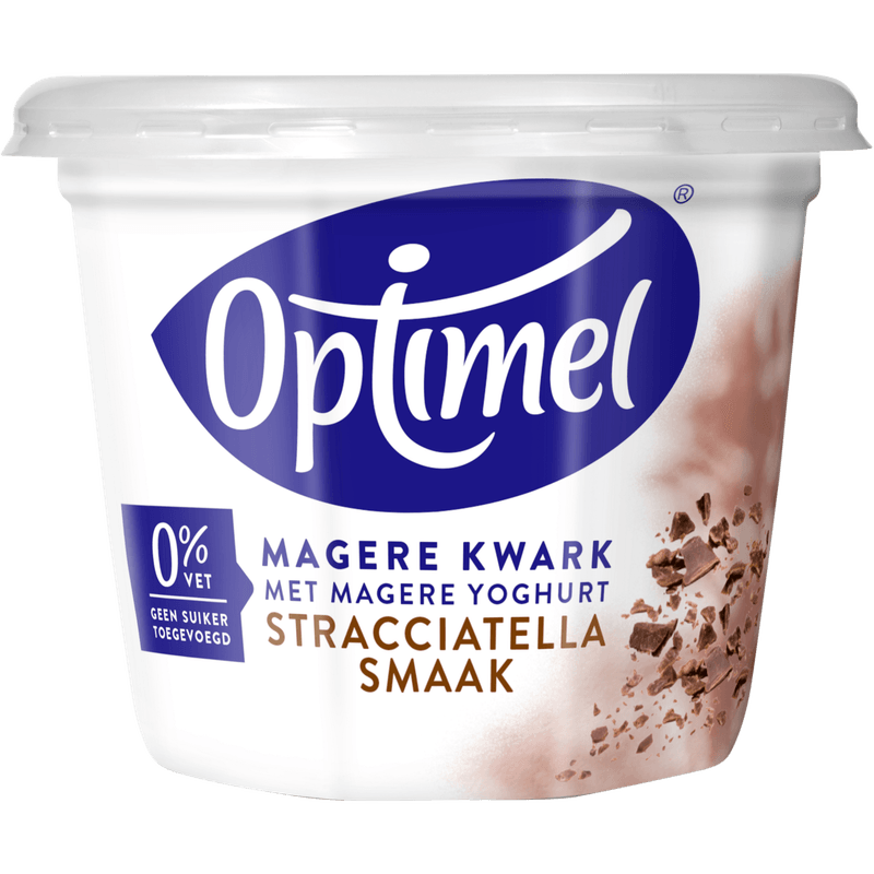 Optimel Magere kwark stracciatella
