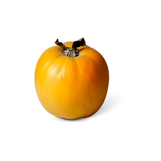 Foto van Kakifruit op witte achtergrond