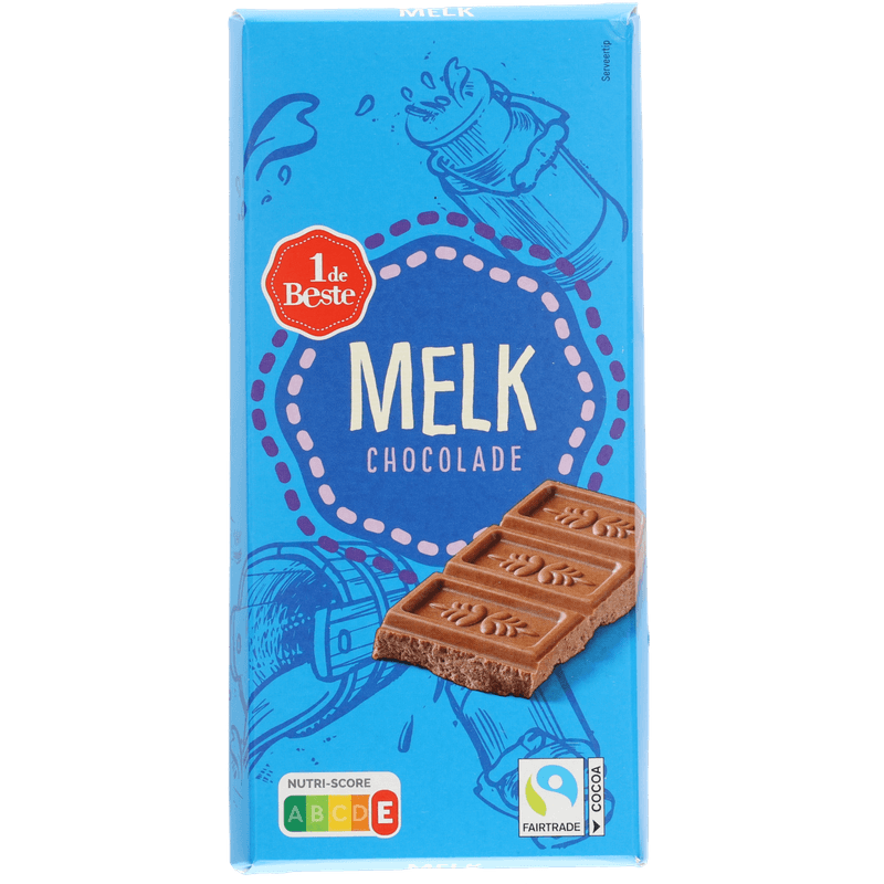 1 De Beste Chocoladereep melk