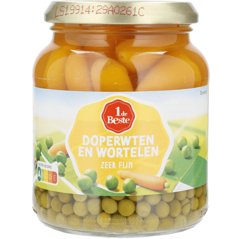 1 De Beste Doperwten en wortelen
