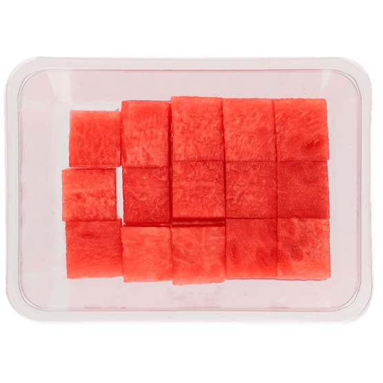 Foto van 1 de Beste Watermeloen stukjes op witte achtergrond