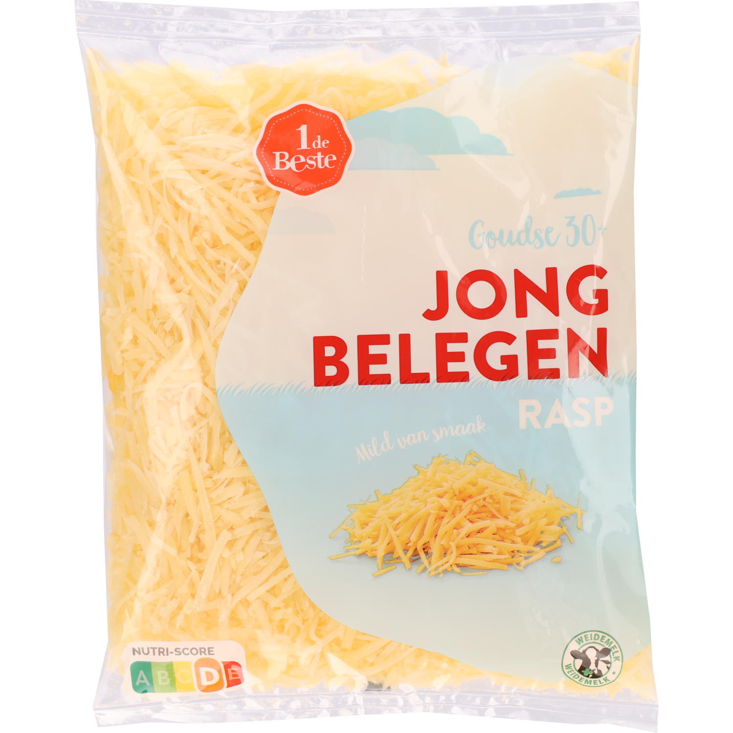 1 de Beste Kaas rasp jong belegen 30+