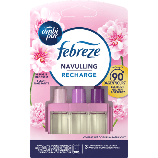 Foto van Ambi Pur 3volution navulling vleugje bloesem op witte achtergrond