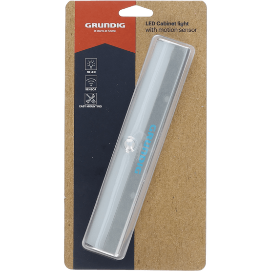 Foto van Grundig Ledlamp met bewegingsmelder op witte achtergrond