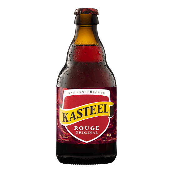 Foto van Kasteel Rouge op witte achtergrond