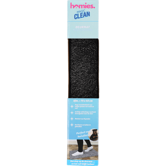 Foto van Homies Magic Clean deurmat op witte achtergrond
