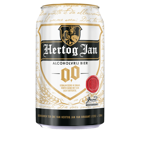Foto van Hertog Jan Pilsener 0.0 op witte achtergrond