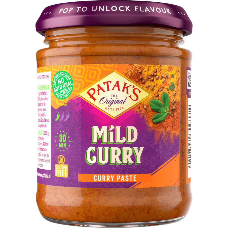 Patak's Kruidenpasta mild curry