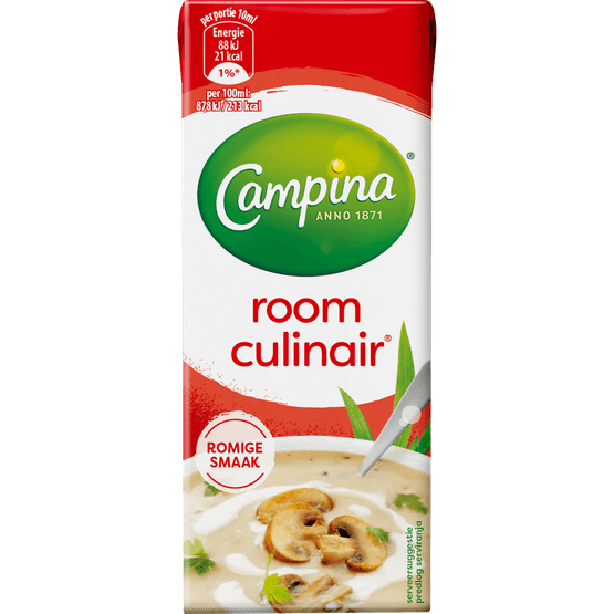 Foto van Campina Roomculinair op witte achtergrond