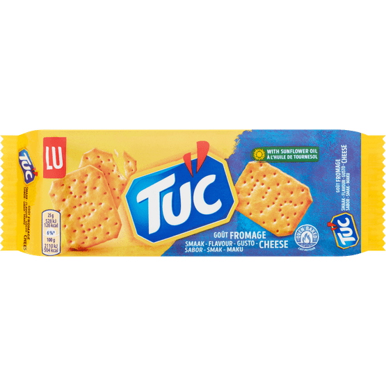 Foto van Lu Tuc cheese op witte achtergrond