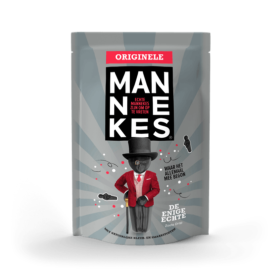 Foto van Matthijs Echte originele mannekes op witte achtergrond