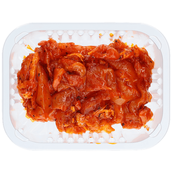 Foto van Van 't Huijs Mini kipdijreepjes smokey op witte achtergrond