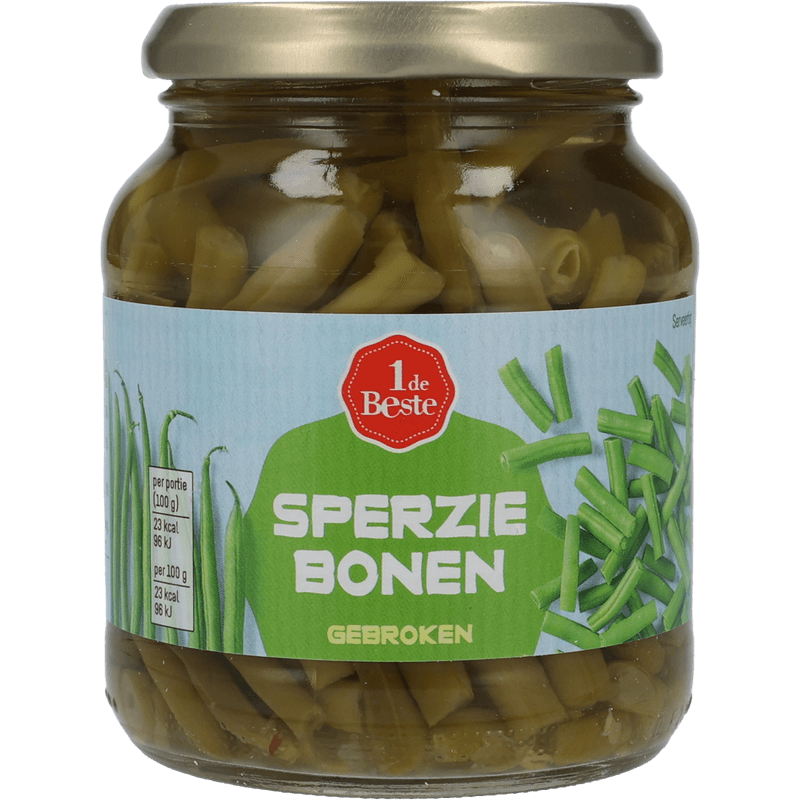 1 De Beste Sperziebonen gebroken