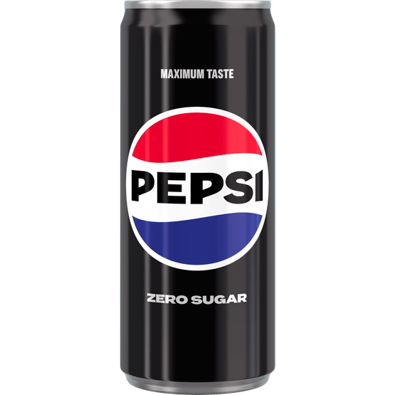 Foto van Pepsi Zero op witte achtergrond