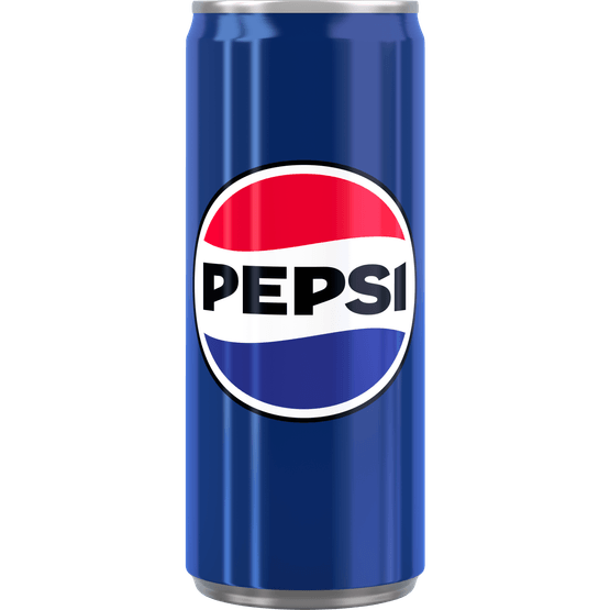 Foto van Pepsi Regular op witte achtergrond