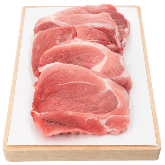 Foto van Vleeschmeesters Actie magere varkenslap 5 stuks op witte achtergrond