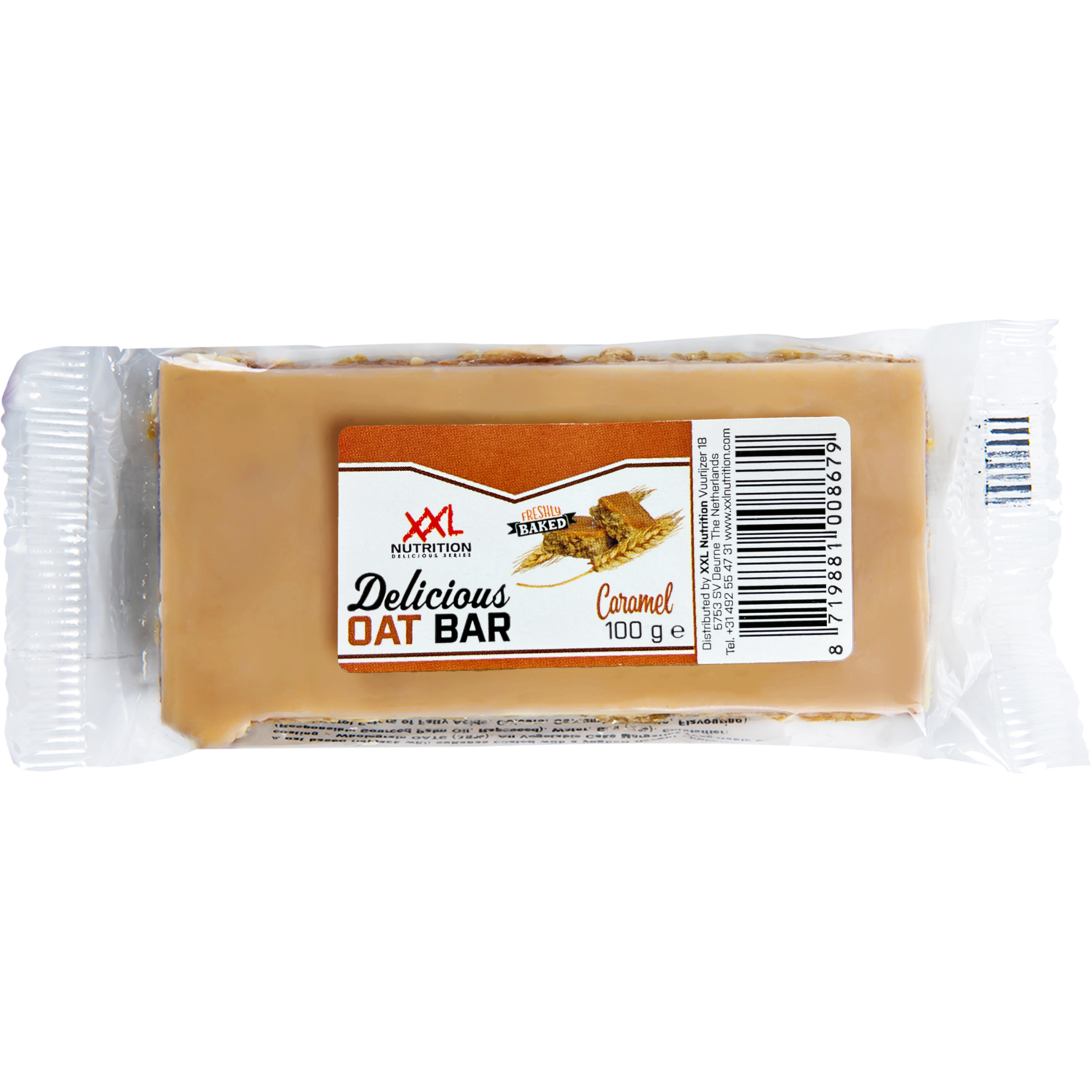 XXL Nutrition Delicious oat bar caramel