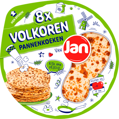 Jan Pannenkoeken volkoren - 540 g