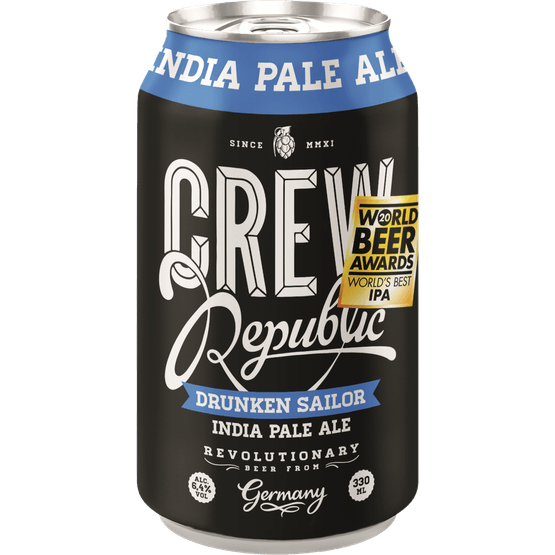 Foto van Drunken sailor op witte achtergrond