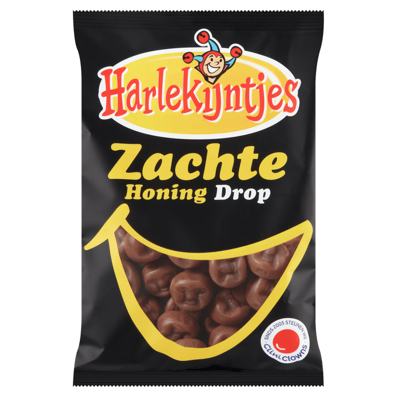 Harlekijntjes Zachte honing drop