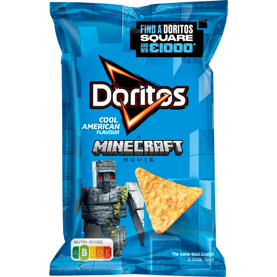 Foto van Doritos Tortilla chips cool american op witte achtergrond