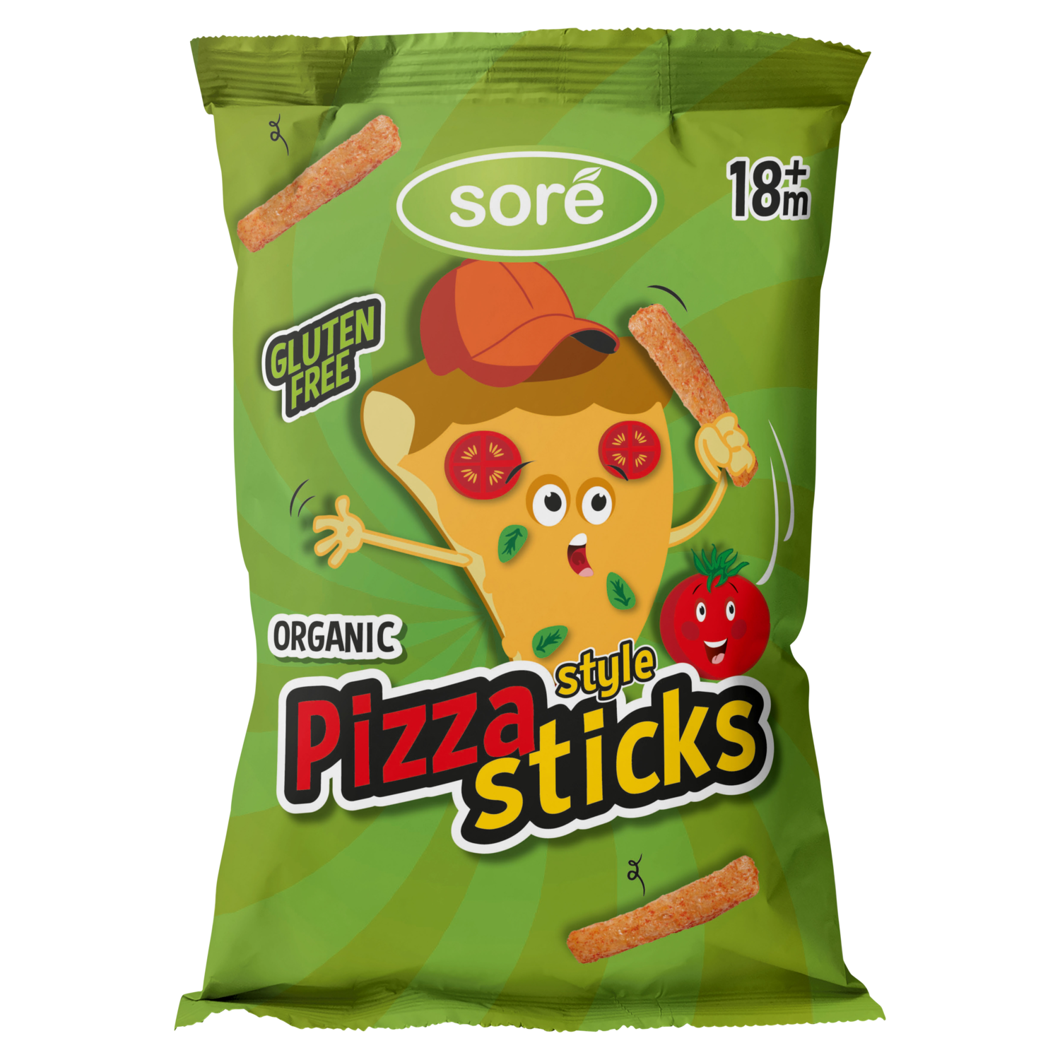 Sore Pizza style sticks 18+ mnd
