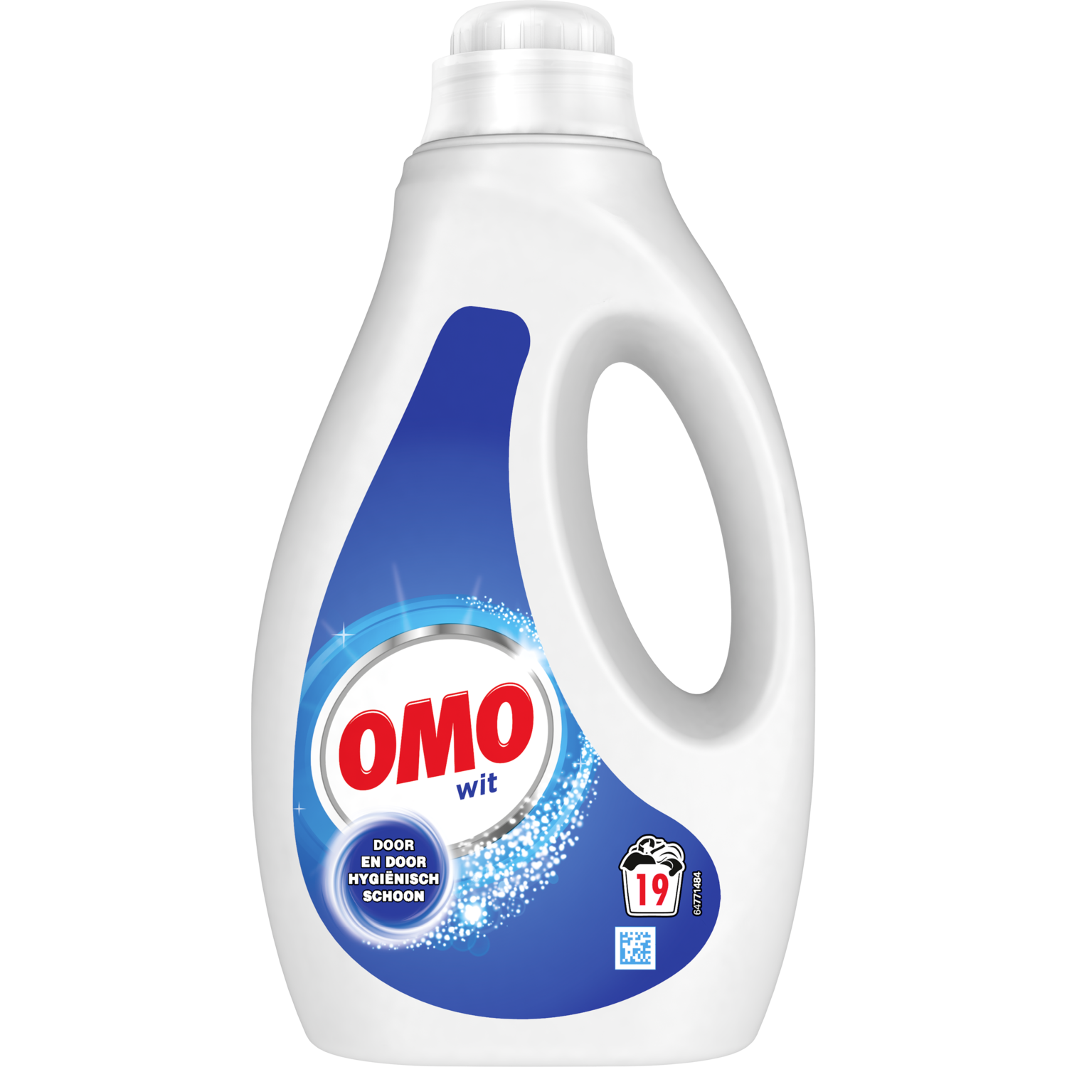 Omo Vloeibaar wasmiddel wit 19 wasbeurten