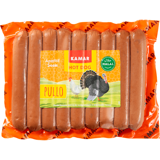 Foto van Hot dog op witte achtergrond