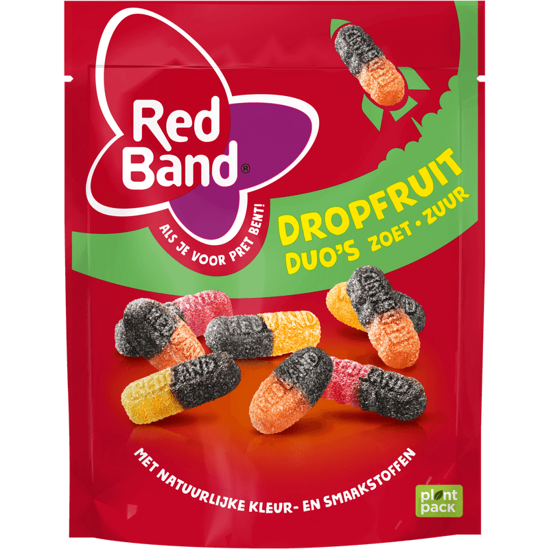 Red Band Dropfruit duo's zoet zuur