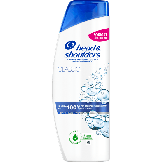 Foto van Head & Shoulders Shampoo classic op witte achtergrond