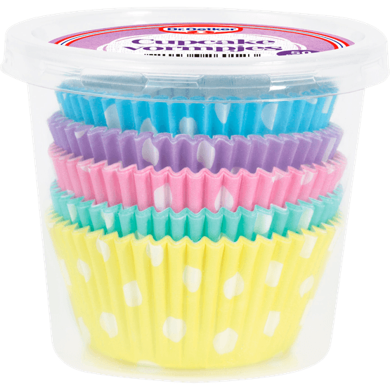 Foto van Dr. Oetker Cakevormpjes op witte achtergrond