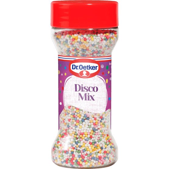 Foto van Dr. Oetker Disco bakdecoratie op witte achtergrond