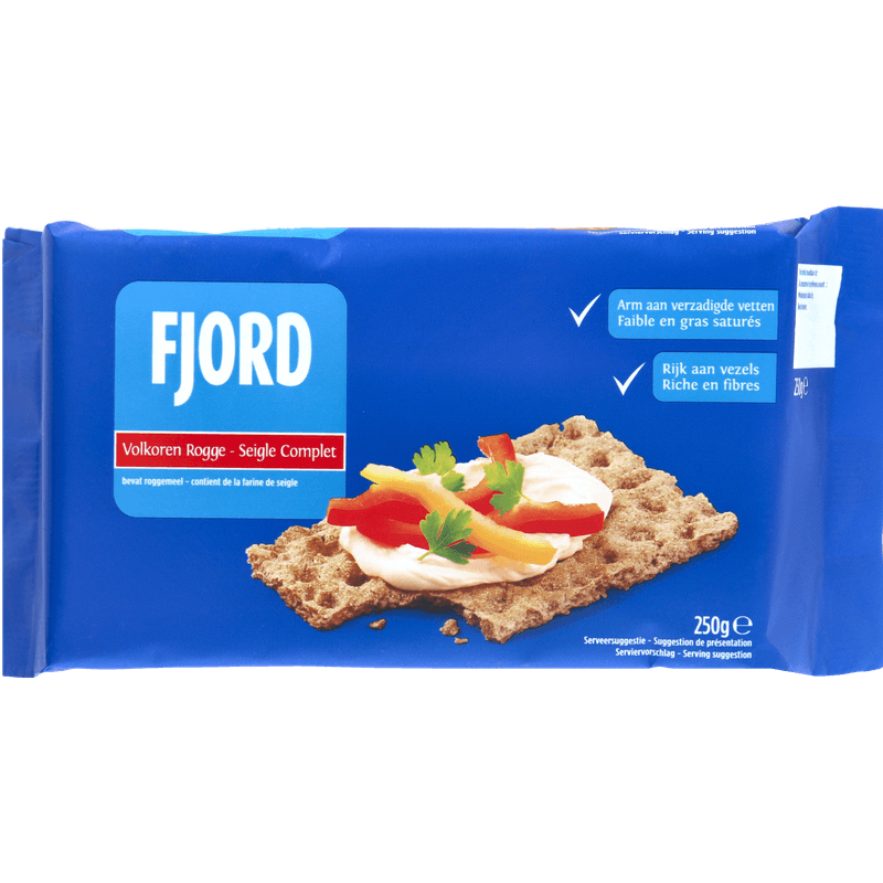 Fjord Volkoren Rogge 250 g