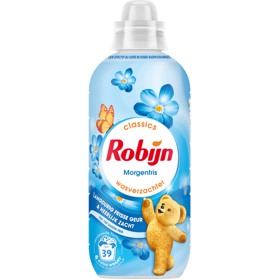 Foto van Robijn Wasverzachter morgenfris 39 wasbeurten op witte achtergrond