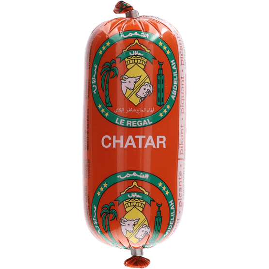 Foto van Chatar Rund-gevogelte pikant op witte achtergrond