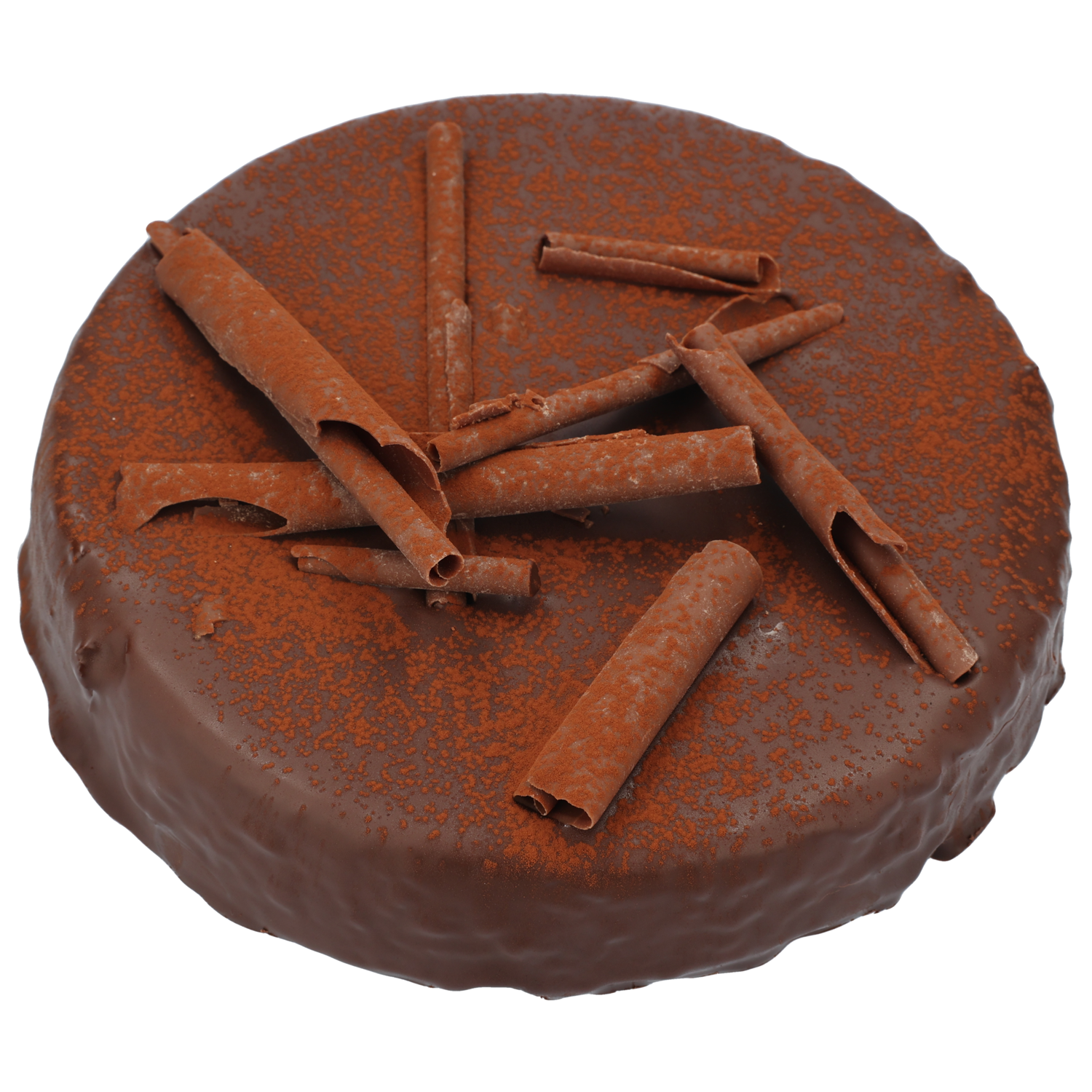 Chocolade taartje 18 cm